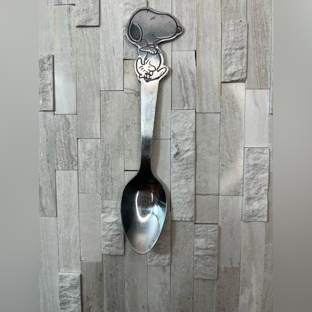 Vintage Danara Snoopy Stainless Spoon 1958/1965 Peanuts Collectible Peanuts
